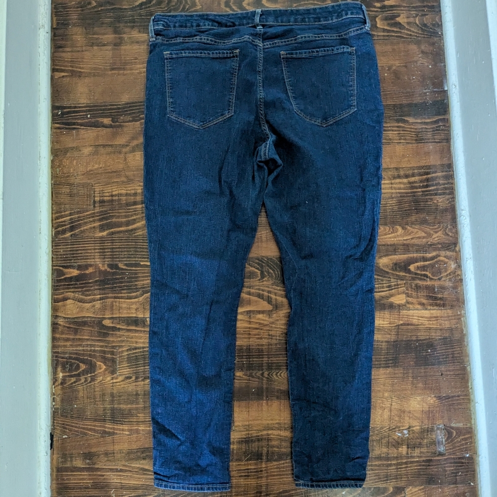 Dark Blue Denim Jeans